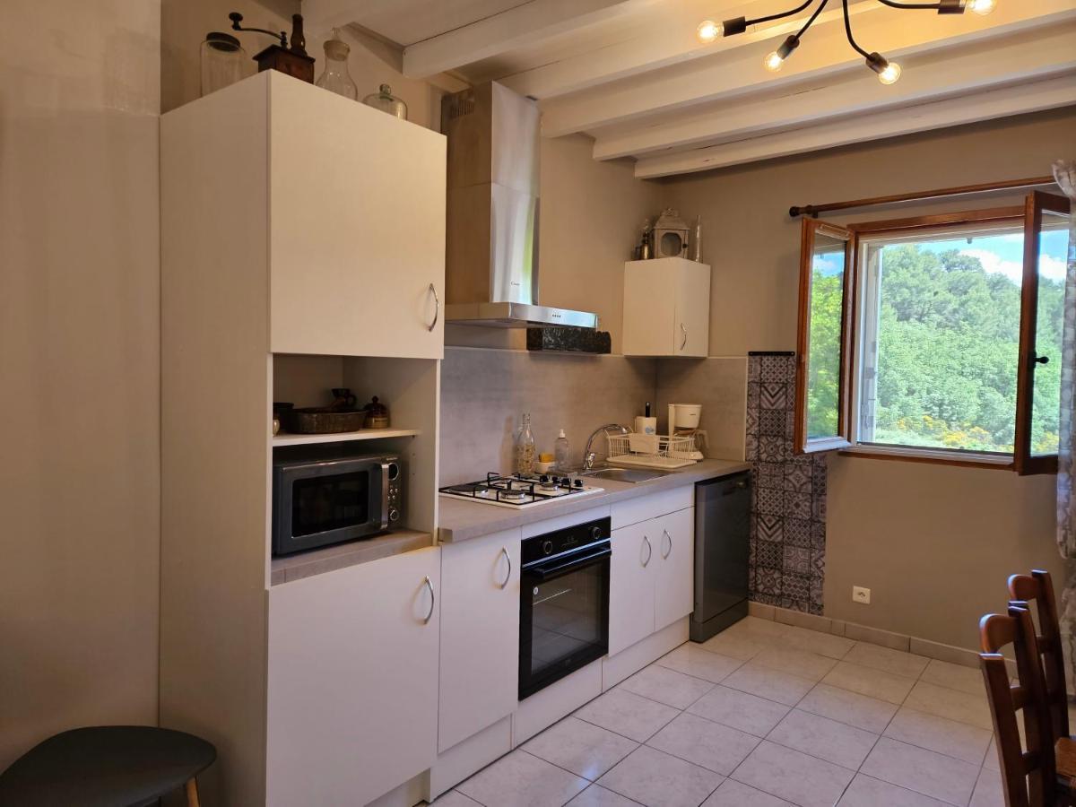 Les Oliviers Apartment Ansouis Luaran gambar